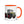 The Tractors Mugs Store Orange Class Xerion 5000 Tractor VC Mug with Color Inside Quality Farmers Merch