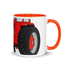 The Tractors Mugs Store Orange Massey Ferguson 165 2.0 Mug with Color Inside Quality Farmers Merch