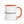 The Tractors Mugs Store Orange On the Headland Mug with Color Inside Quality Farmers Merch
