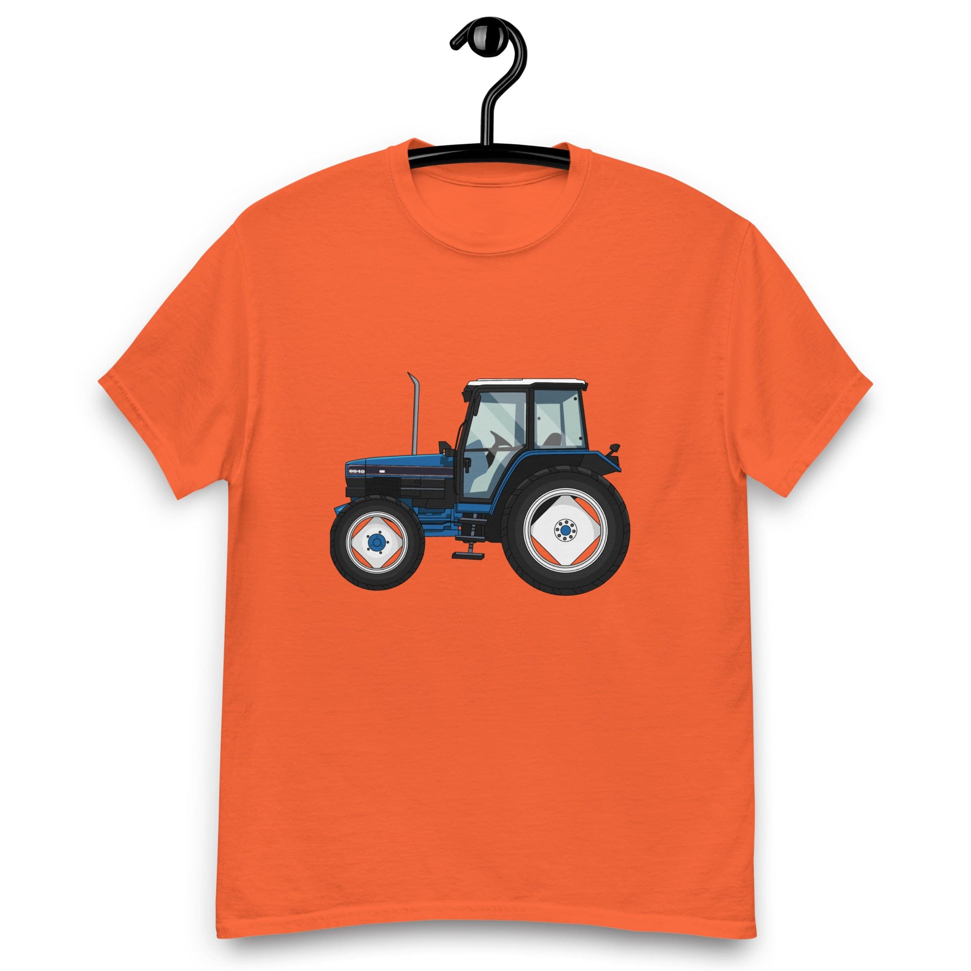 The Tractors Mugs Store Orange / S Ford 6640 Unisex Classic Tee Quality Farmers Merch