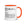 The Tractors Mugs Store Orange Tractor Guy Mug with Color Inside Quality Farmers Merch