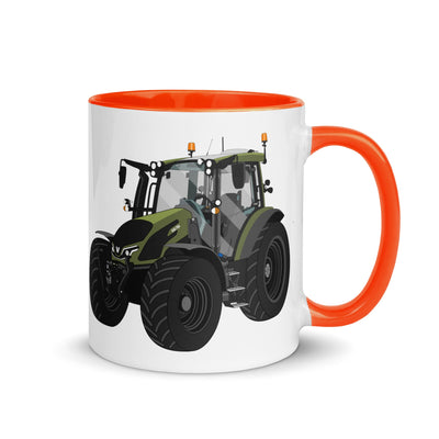 The Tractors Mugs Store Orange Valtra G 135 Versus Mug with Color Inside Quality Farmers Merch