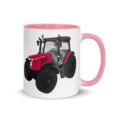 The Tractors Mugs Store Pink McCormick X6.414 P6-Drive Mug with Color Inside Quality Farmers Merch