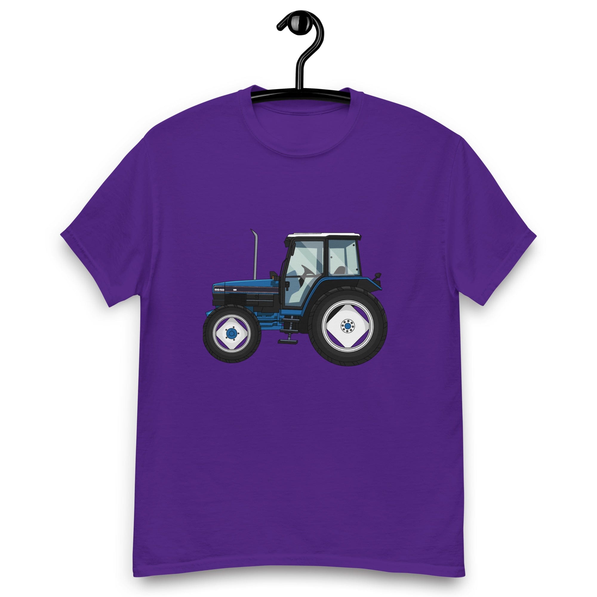 The Tractors Mugs Store Purple / S Ford 6640 Unisex Classic Tee Quality Farmers Merch