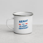 The Tractors Mugs Store Ready For Slurry Season Enamel Mug Quality Farmers Merch