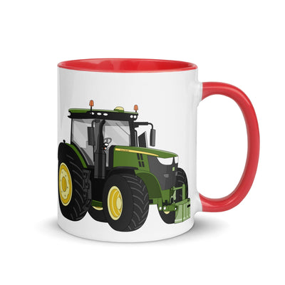 The Tractors Mugs Store Red John Deere 7310R Mug with Color Inside Quality Farmers Merch