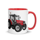 The Tractors Mugs Store Red Massey Ferguson 4355 Mug with Color Inside Quality Farmers Merch