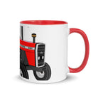The Tractors Mugs Store Red Massey Ferguson 698T 2.0 Mug with Color Inside Quality Farmers Merch