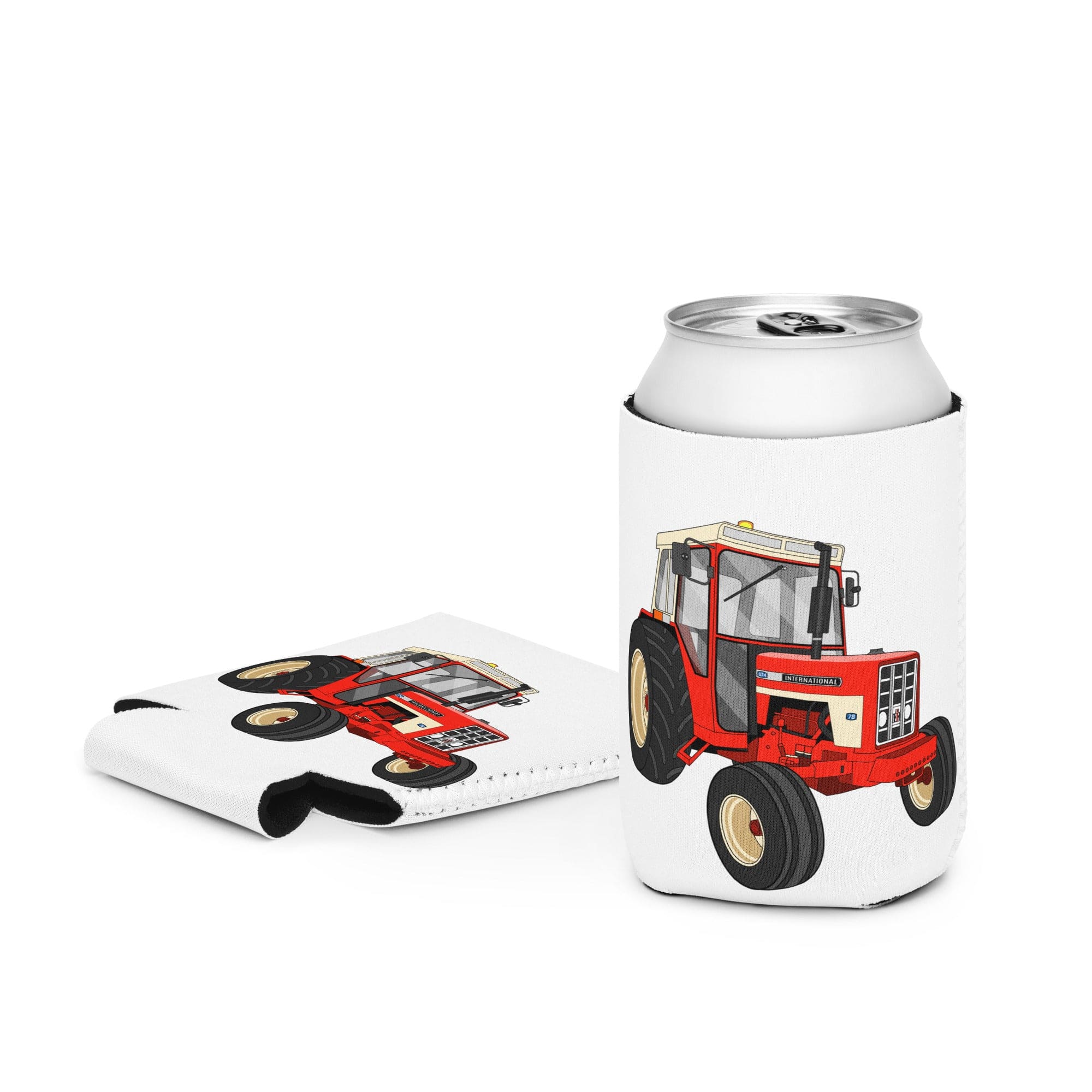 The Tractors Mugs Store Regular 12 oz International 674 Can cooler Quality Farmers Merch