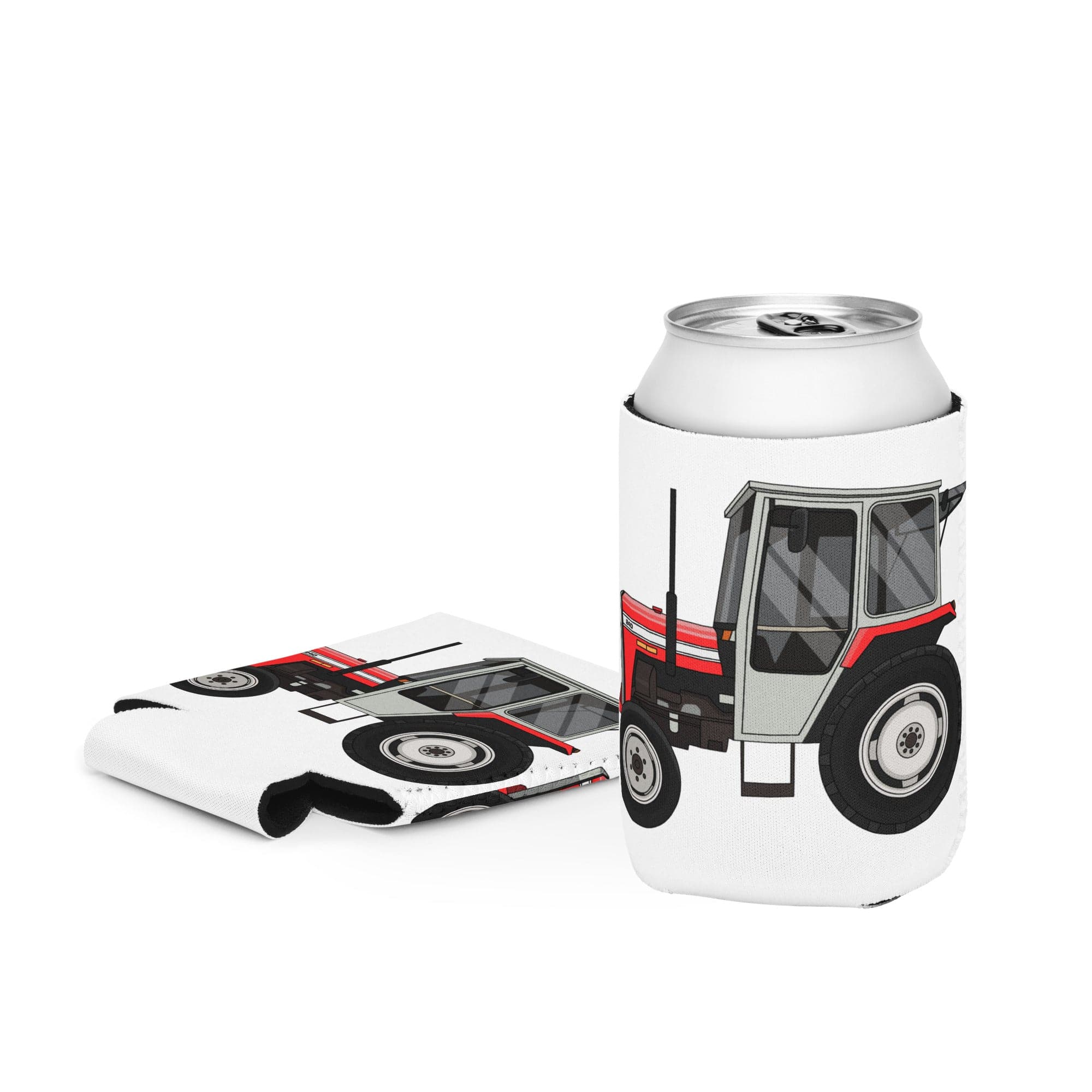 The Tractors Mugs Store Regular 12 oz Massey Ferguson 240 Can cooler Quality Farmers Merch