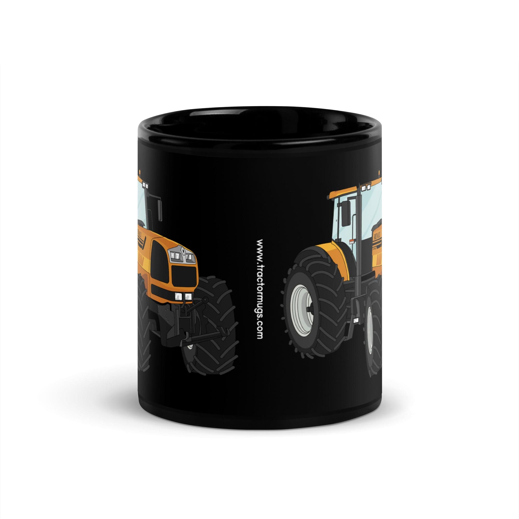 The Tractors Mugs Store Renault 935Rz Black Glossy Mug Quality Farmers Merch