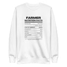 The Tractors Mugs Store S Farmers Nutrition Unisex Premium Sweatshirt Quality Farmers Merch