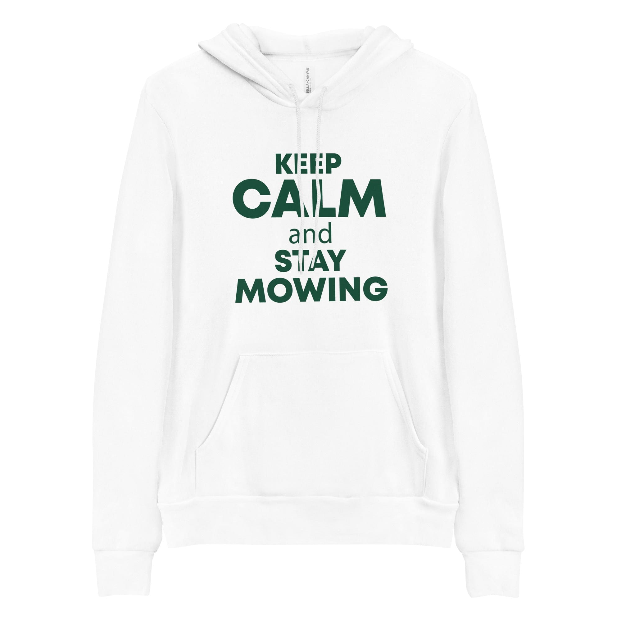 The Tractors Mugs Store S KEEP CALM and STAY MOWING Unisex hoodie Quality Farmers Merch