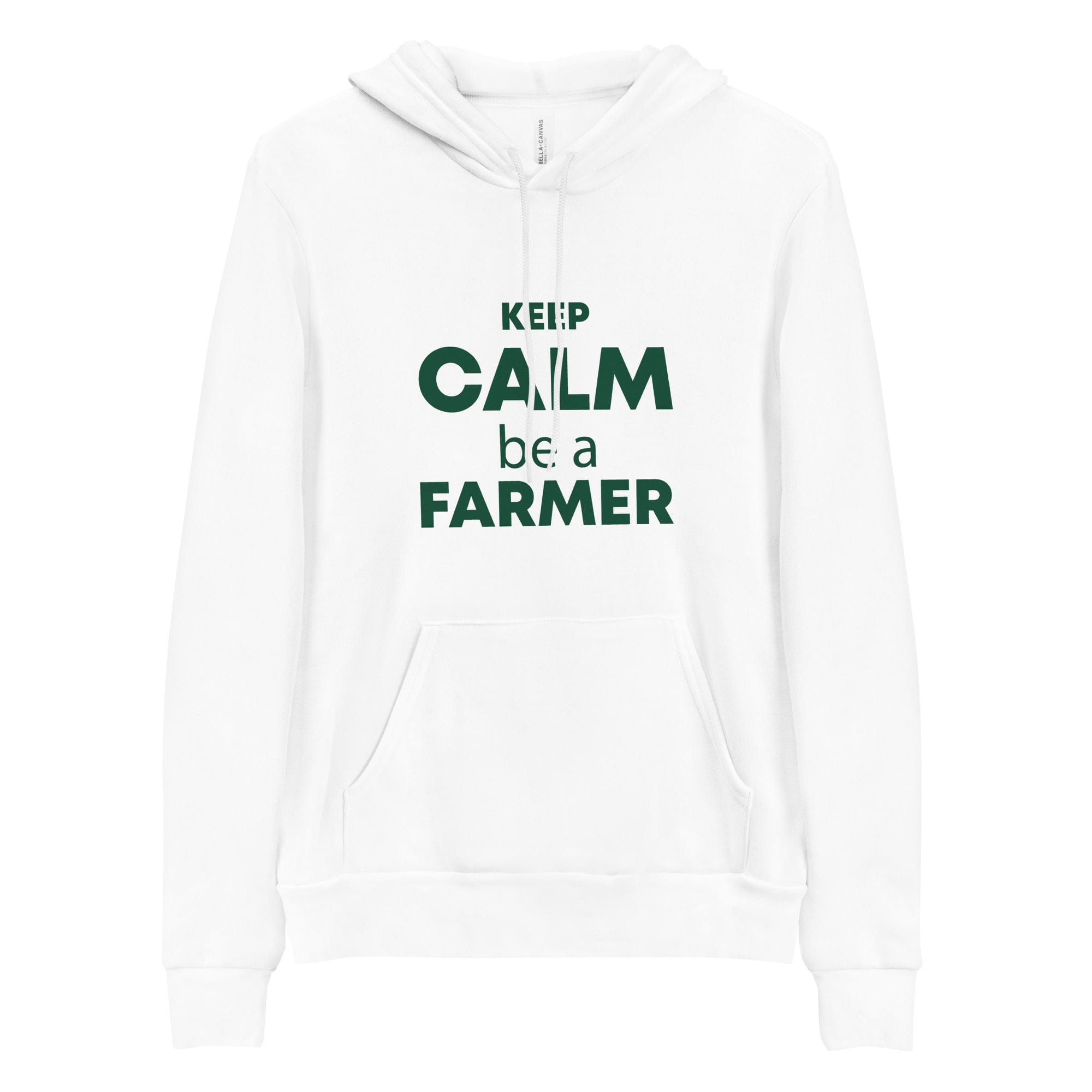 The Tractors Mugs Store S KEEP CALM be a FARMER Unisex hoodie Quality Farmers Merch