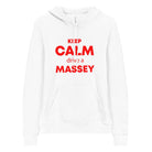 The Tractors Mugs Store S KEEP CALM drive a MASSEY Unisex hoodie Quality Farmers Merch