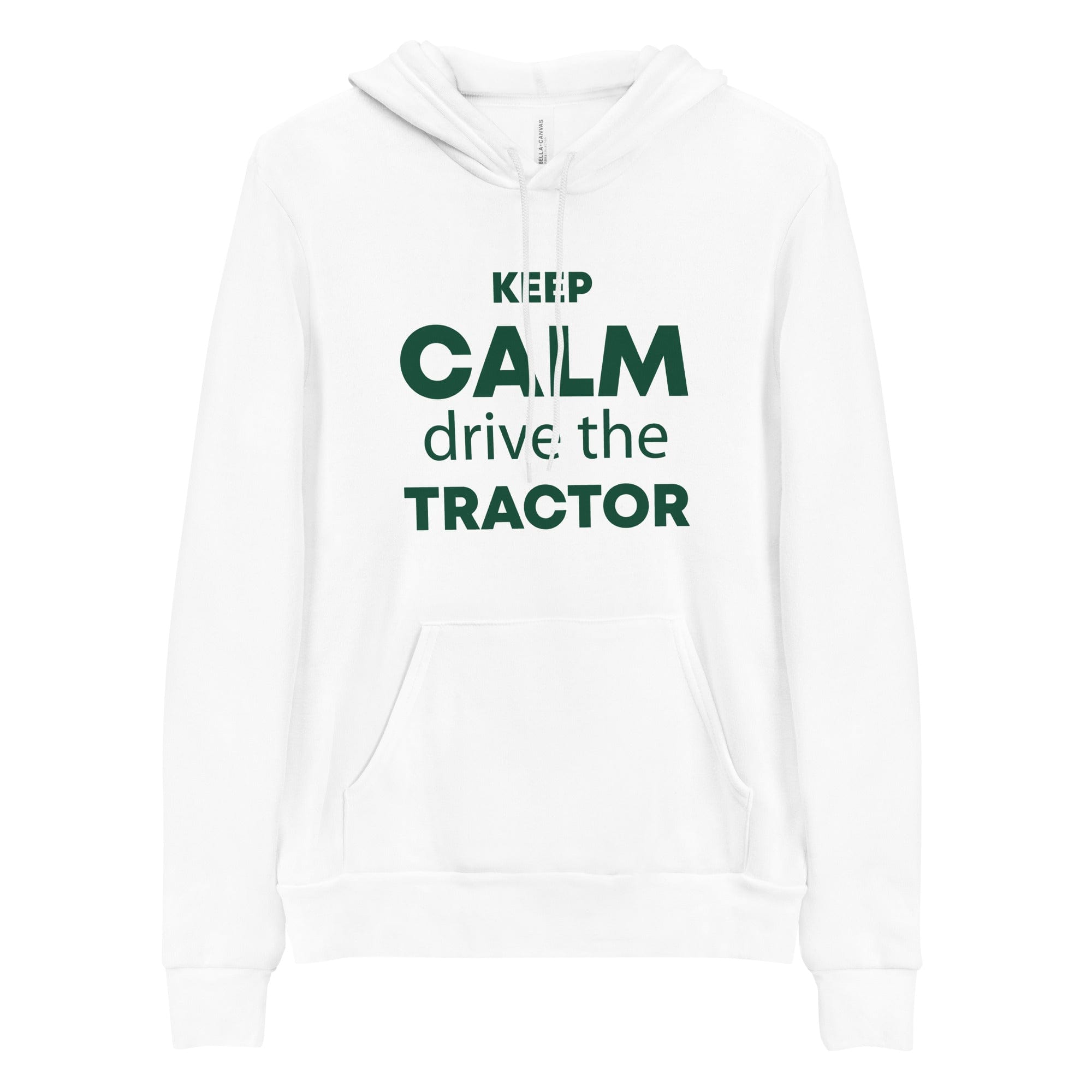 The Tractors Mugs Store S KEEP CALM drive the TRACTOR Unisex hoodie Quality Farmers Merch