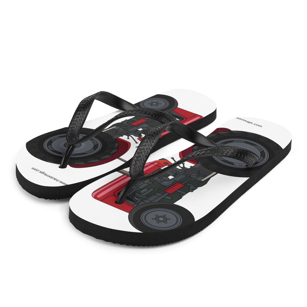 The Tractors Mugs Store S Massey Ferguson 35 Flip-Flops Quality Farmers Merch