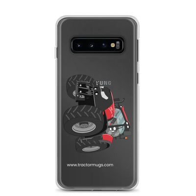 The Tractors Mugs Store Samsung Galaxy S10 Case IH Optum 300 CVX Clear Case for Samsung® Quality Farmers Merch