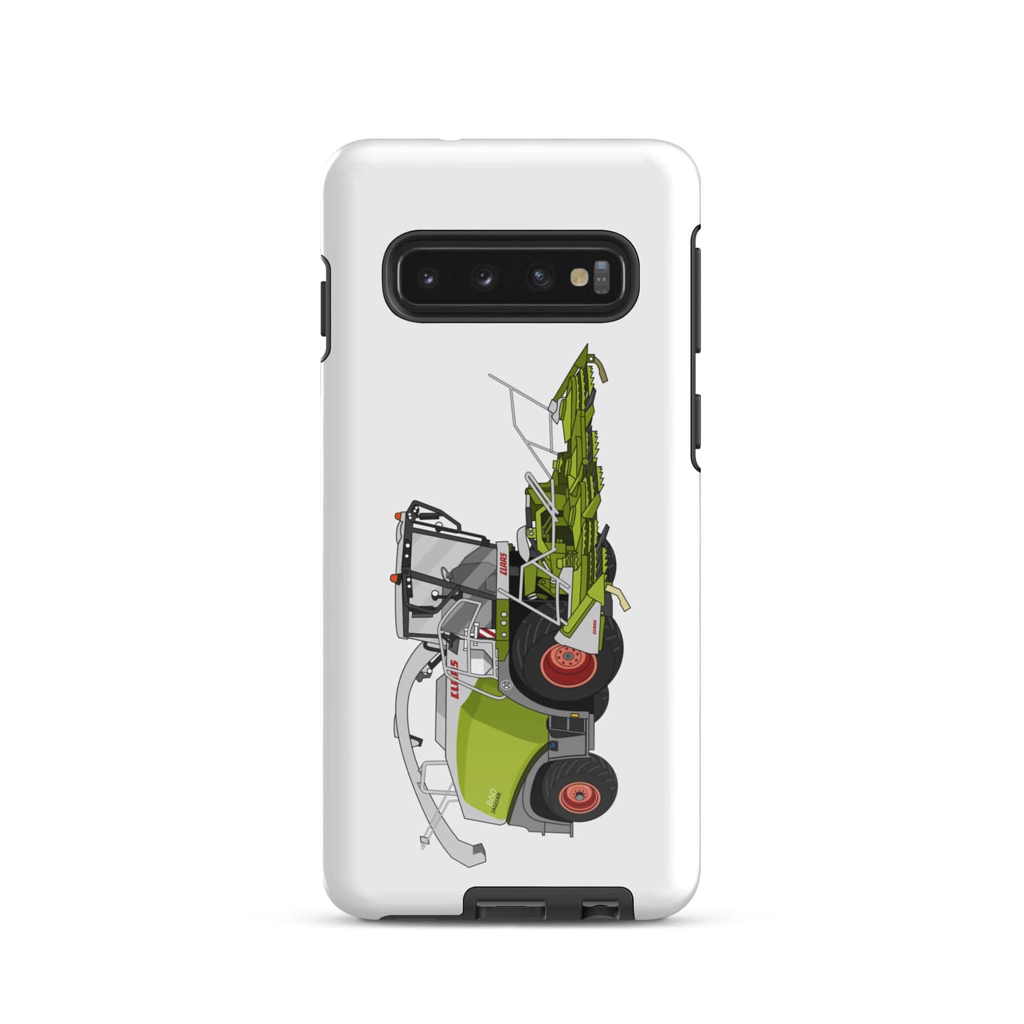 The Tractors Mugs Store Samsung Galaxy S10 Class Jaguar 860 Forage Harvester Tough case for Samsung® Quality Farmers Merch