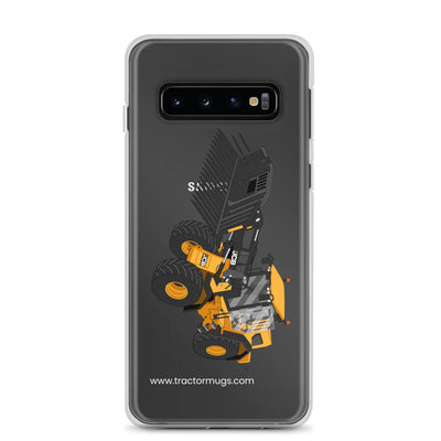The Tractors Mugs Store Samsung Galaxy S10 JCB 435 S Farm Master Clear Case for Samsung® Quality Farmers Merch