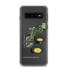 The Tractors Mugs Store Samsung Galaxy S10 John Deere 7310R Clear Case for Samsung® Quality Farmers Merch