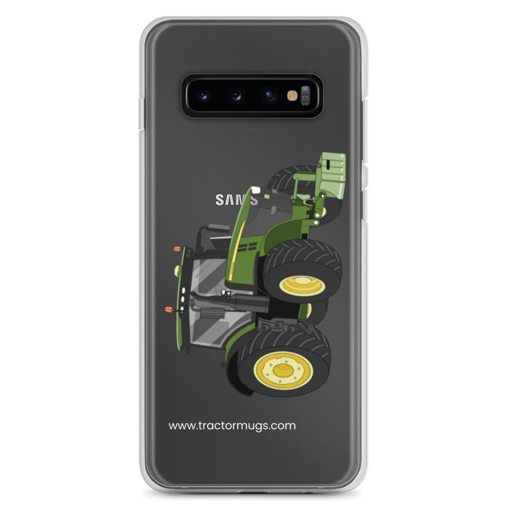 The Tractors Mugs Store Samsung Galaxy S10+ John Deere 7310R Clear Case for Samsung® Quality Farmers Merch