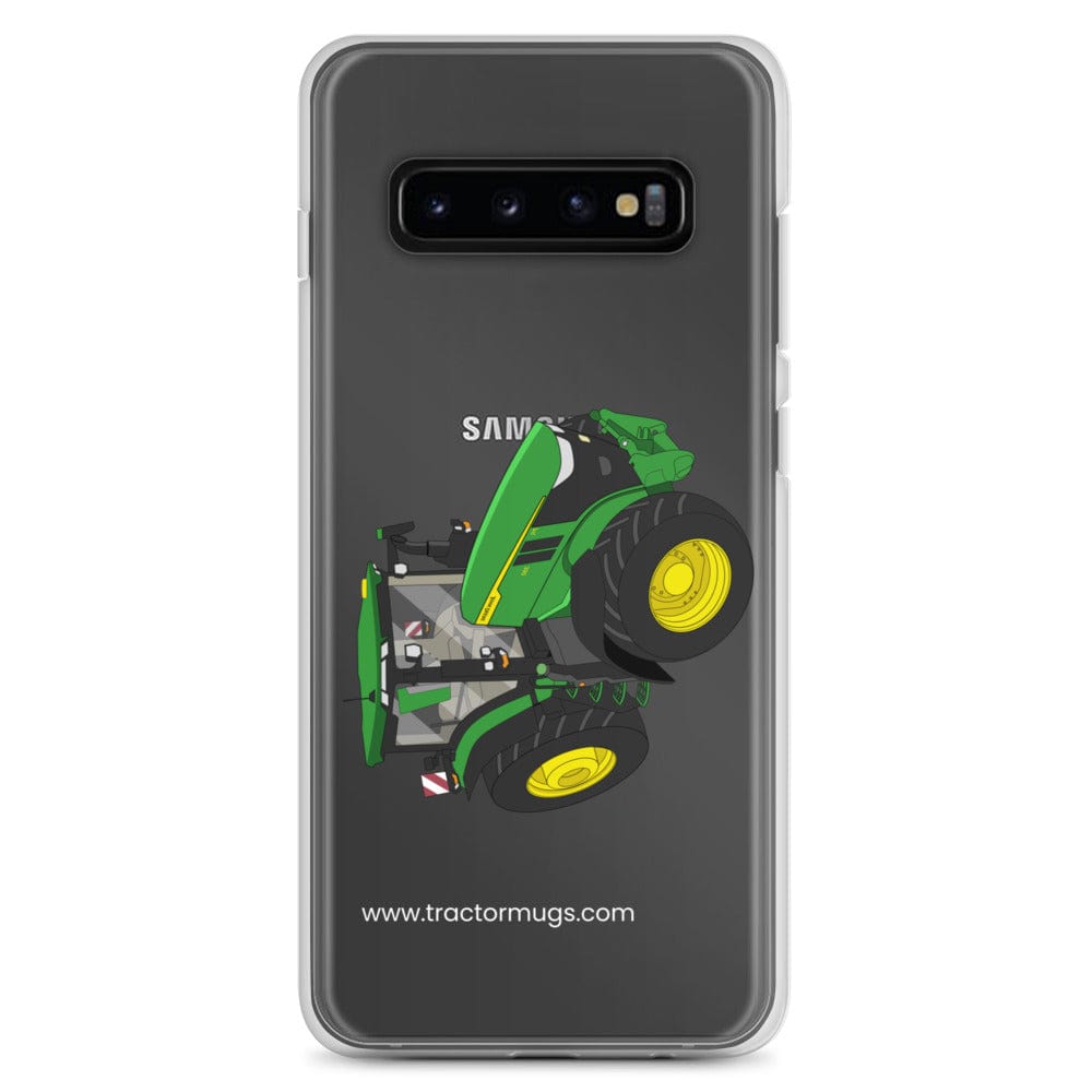 The Tractors Mugs Store Samsung Galaxy S10+ John Deere 7R 350 auto powr Clear Case for Samsung® Quality Farmers Merch