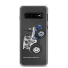 The Tractors Mugs Store Samsung Galaxy S10 Ford 7810 Jubilee Edition SilverTractor Clear Case for Samsung® Quality Farmers Merch