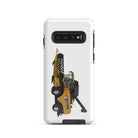 The Tractors Mugs Store Samsung Galaxy S10 New Holland CX 8060 Combine Harvester Tough case for Samsung® Quality Farmers Merch