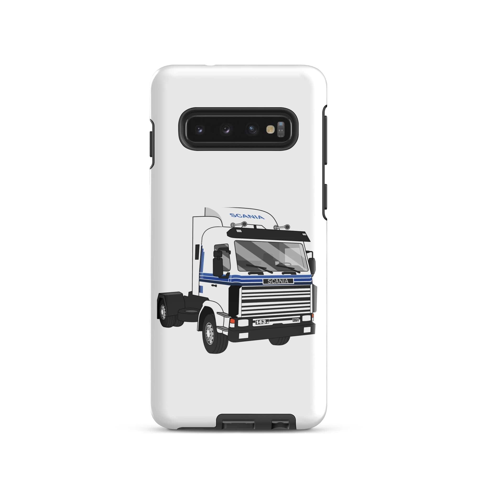 The Tractors Mugs Store Samsung Galaxy S10 Scania 143M 470 Tough case for Samsung® Quality Farmers Merch