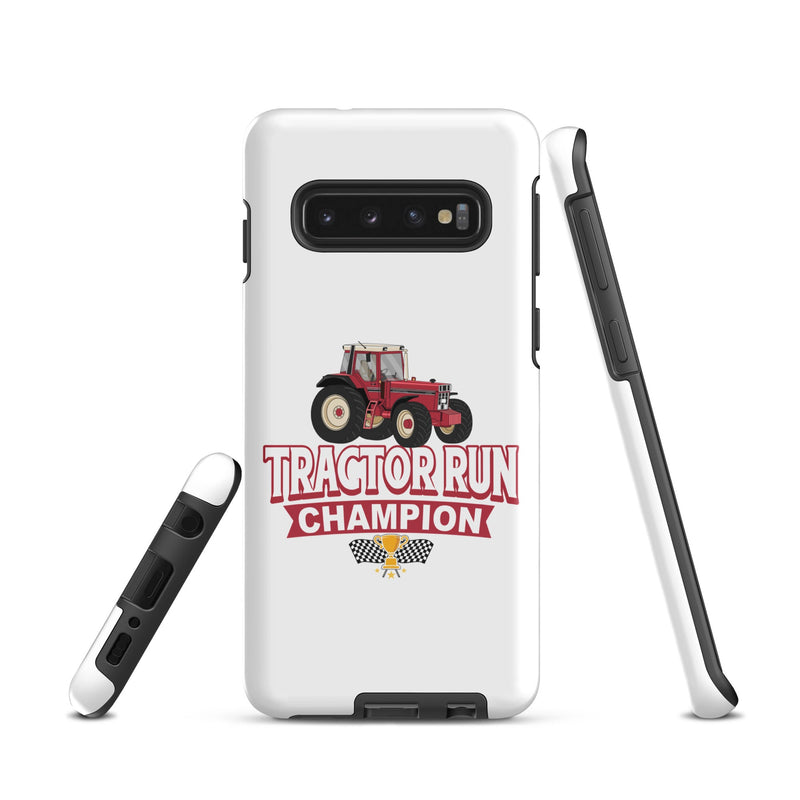The Tractors Mugs Store Samsung Galaxy S10 Tractor Run Champion Tough case for Samsung® Quality Farmers Merch