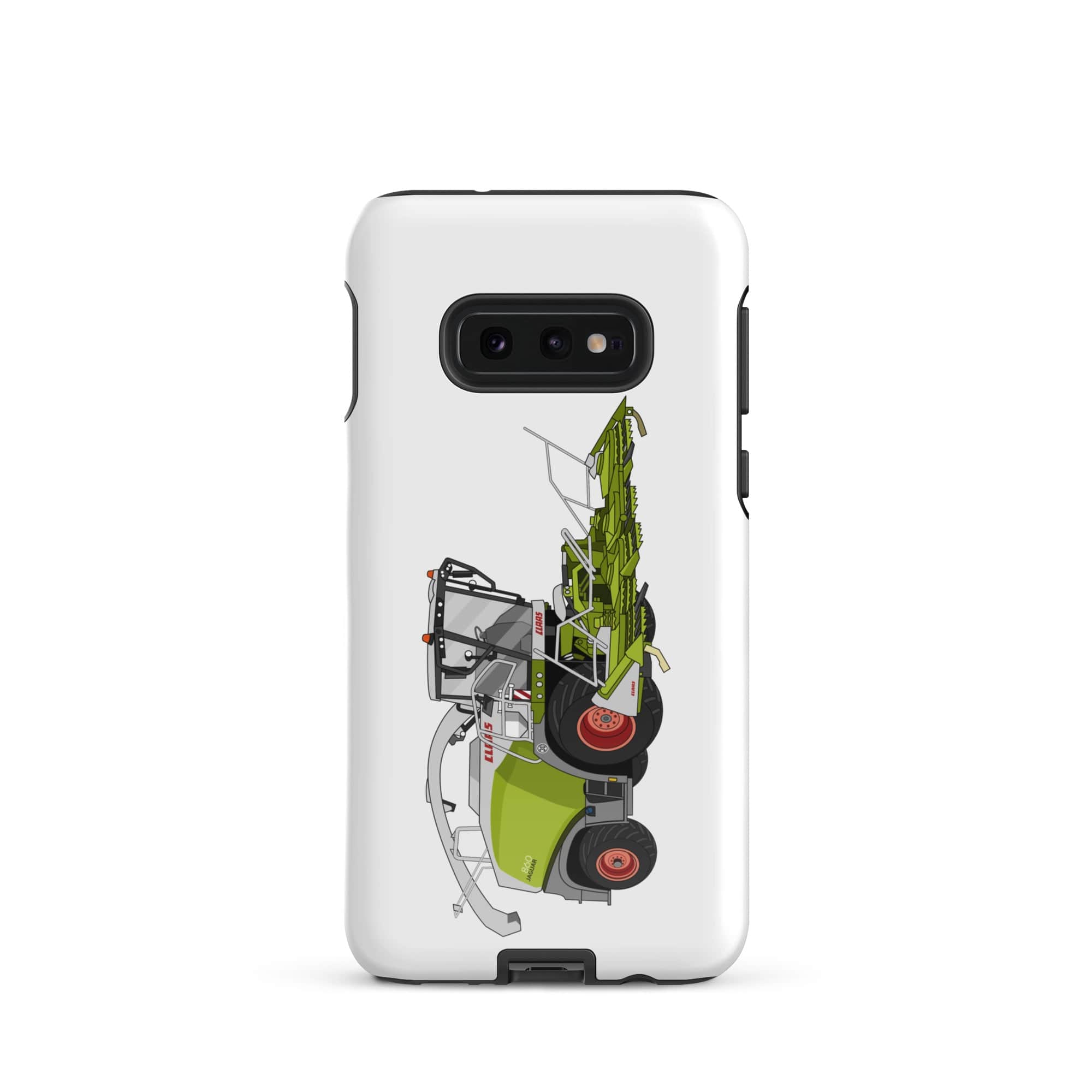 The Tractors Mugs Store Samsung Galaxy S10e Class Jaguar 860 Forage Harvester Tough case for Samsung® Quality Farmers Merch