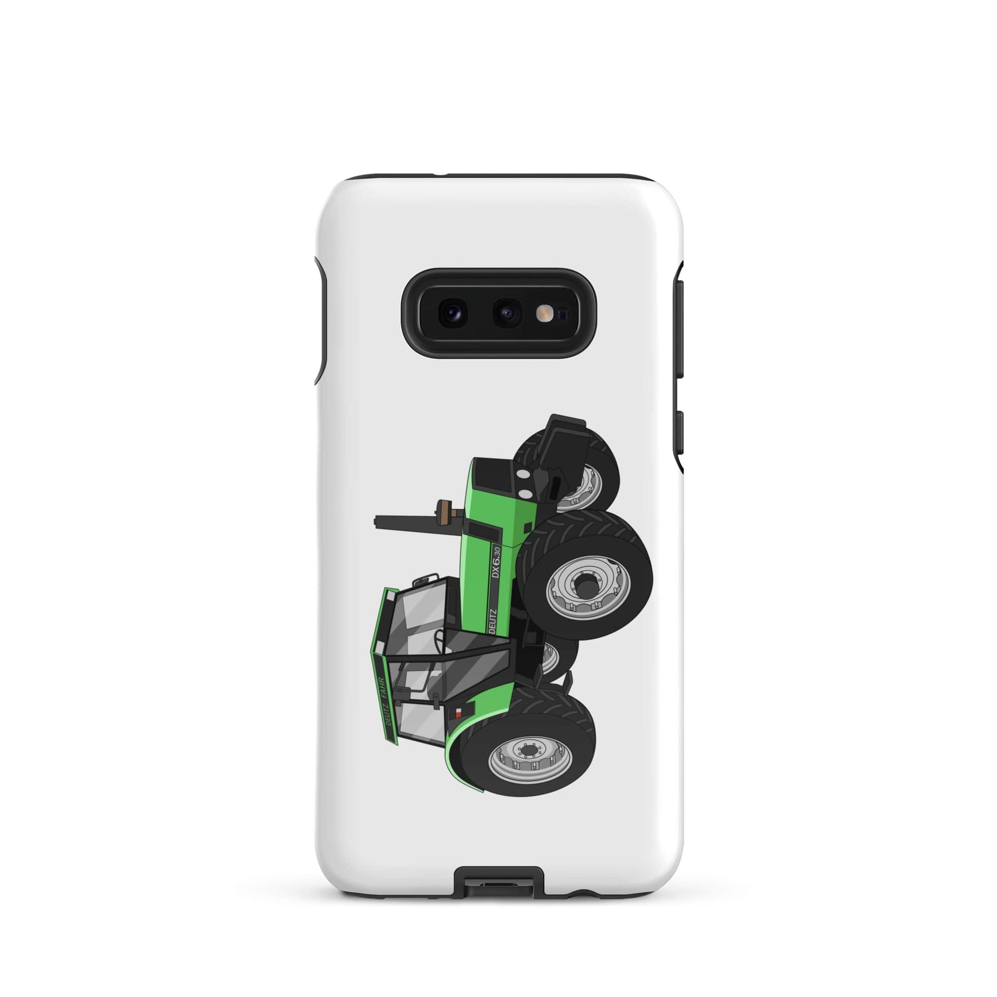 The Tractors Mugs Store Samsung Galaxy S10e Deutz Fahr DX 6.30 Tough case for Samsung® Quality Farmers Merch