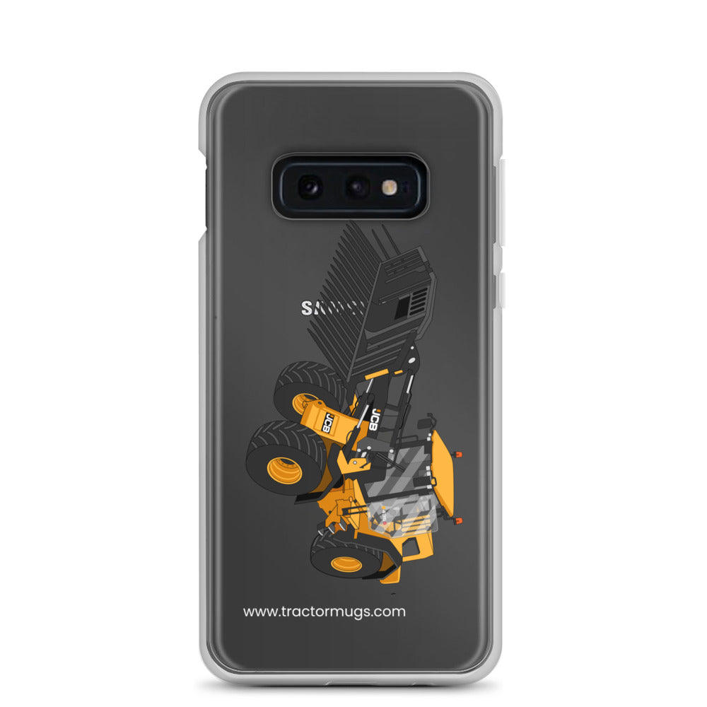 The Tractors Mugs Store Samsung Galaxy S10e JCB 435 S Farm Master Clear Case for Samsung® Quality Farmers Merch