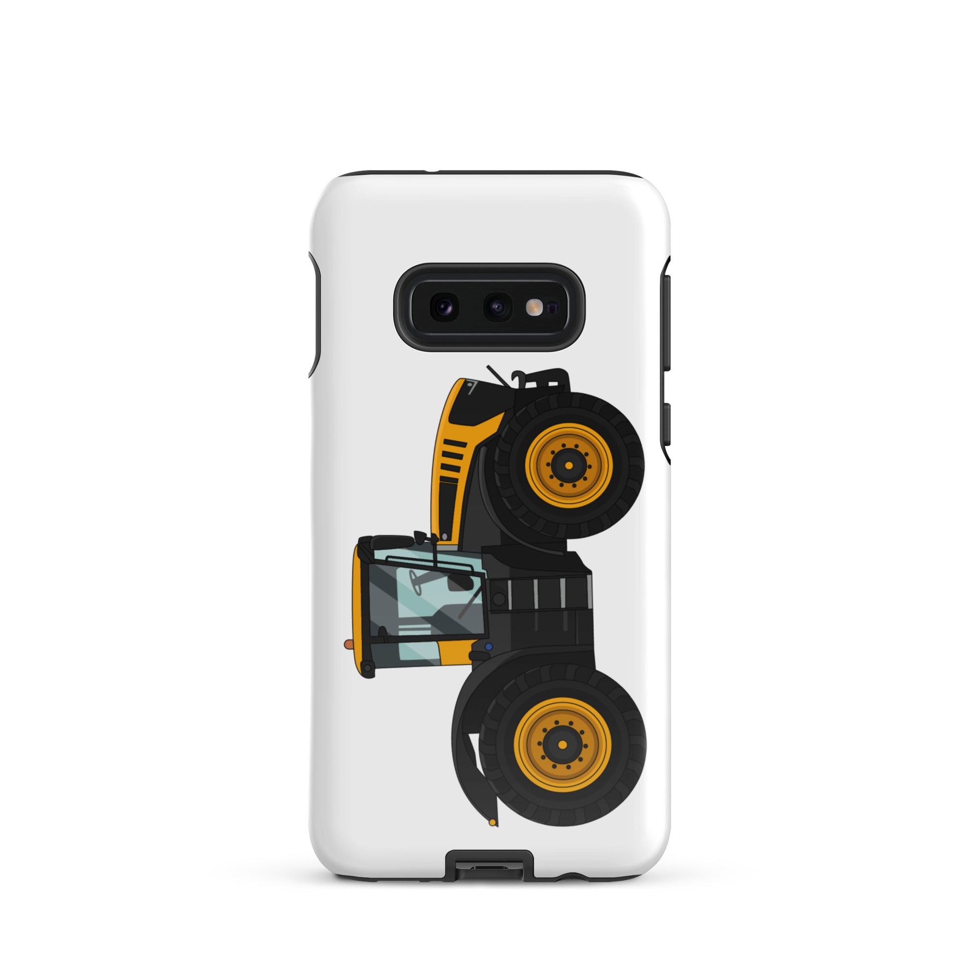 The Tractors Mugs Store Samsung Galaxy S10e JCB 8330 Tough case for Samsung® Quality Farmers Merch