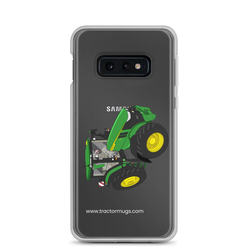 The Tractors Mugs Store Samsung Galaxy S10e John Deere 7R 350 auto powr Clear Case for Samsung® Quality Farmers Merch