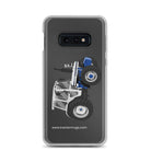 The Tractors Mugs Store Samsung Galaxy S10e Ford 7810 Jubilee Edition SilverTractor Clear Case for Samsung® Quality Farmers Merch