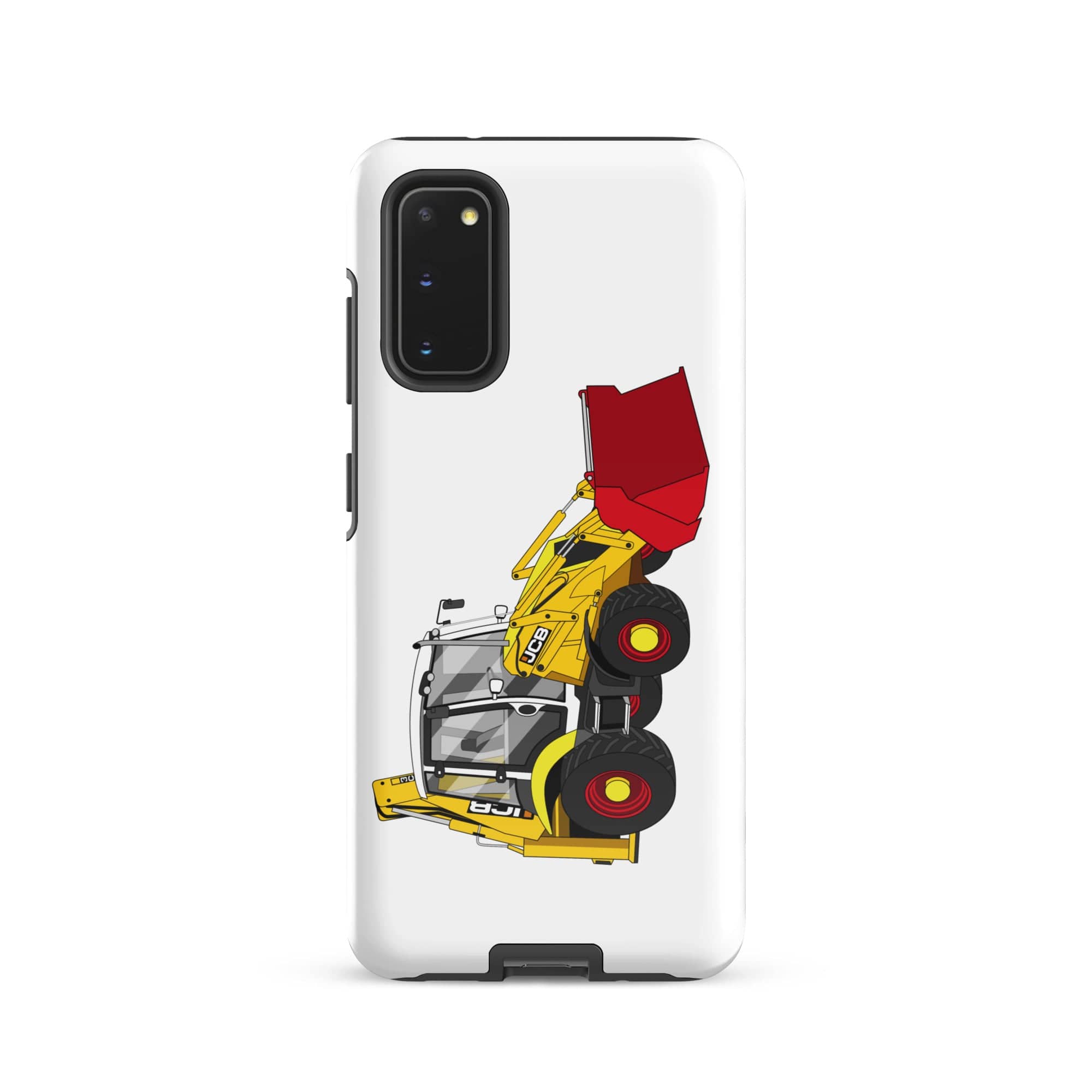 The Tractors Mugs Store Samsung Galaxy S20 JCB 3CX 70th Anniversary Edition Tough case for Samsung® Quality Farmers Merch