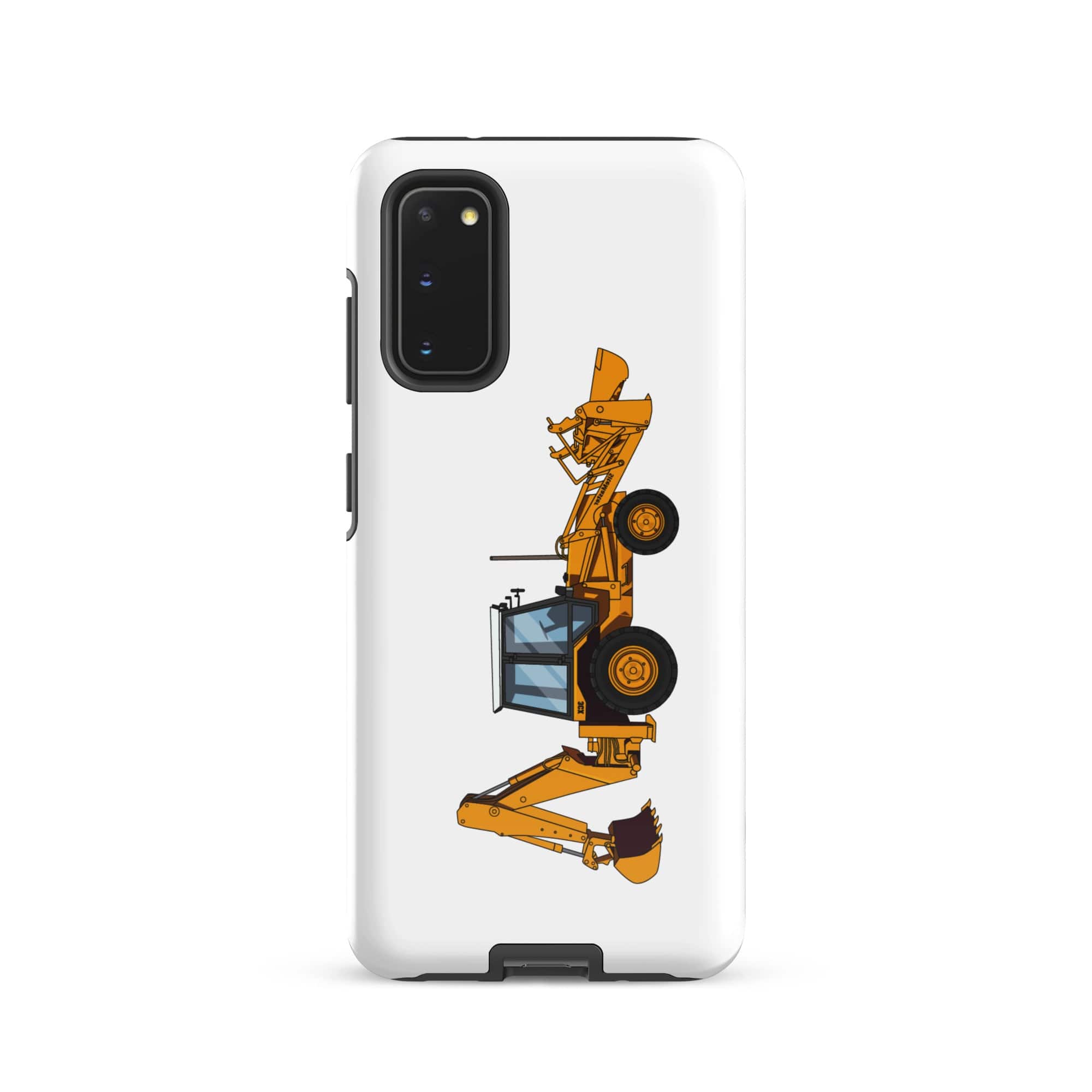 The Tractors Mugs Store Samsung Galaxy S20 JCB 3CX Tough case for Samsung® Quality Farmers Merch