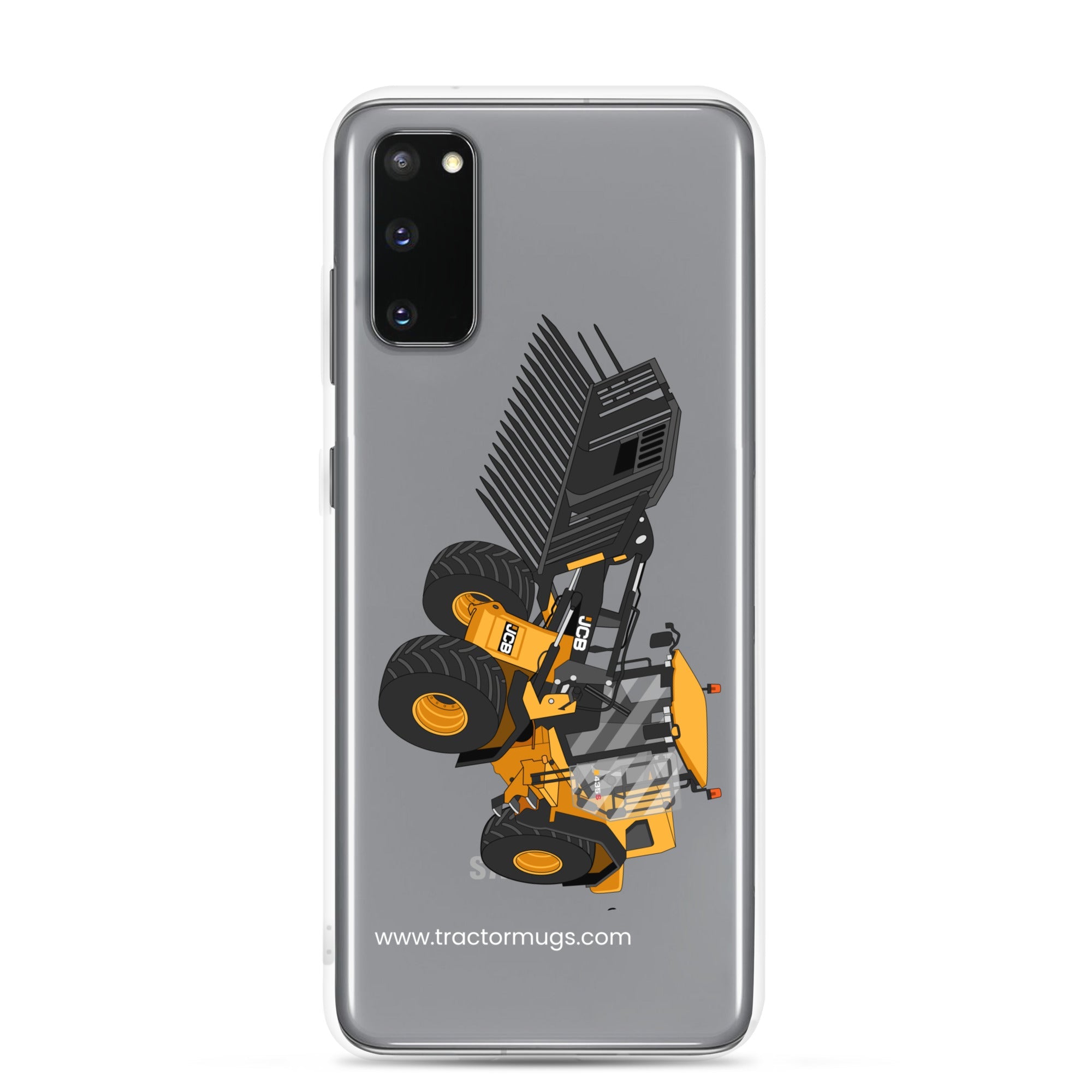 The Tractors Mugs Store Samsung Galaxy S20 JCB 435 S Farm Master Clear Case for Samsung® Quality Farmers Merch