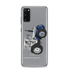 The Tractors Mugs Store Samsung Galaxy S20 Ford 7810 Jubilee Edition SilverTractor Clear Case for Samsung® Quality Farmers Merch