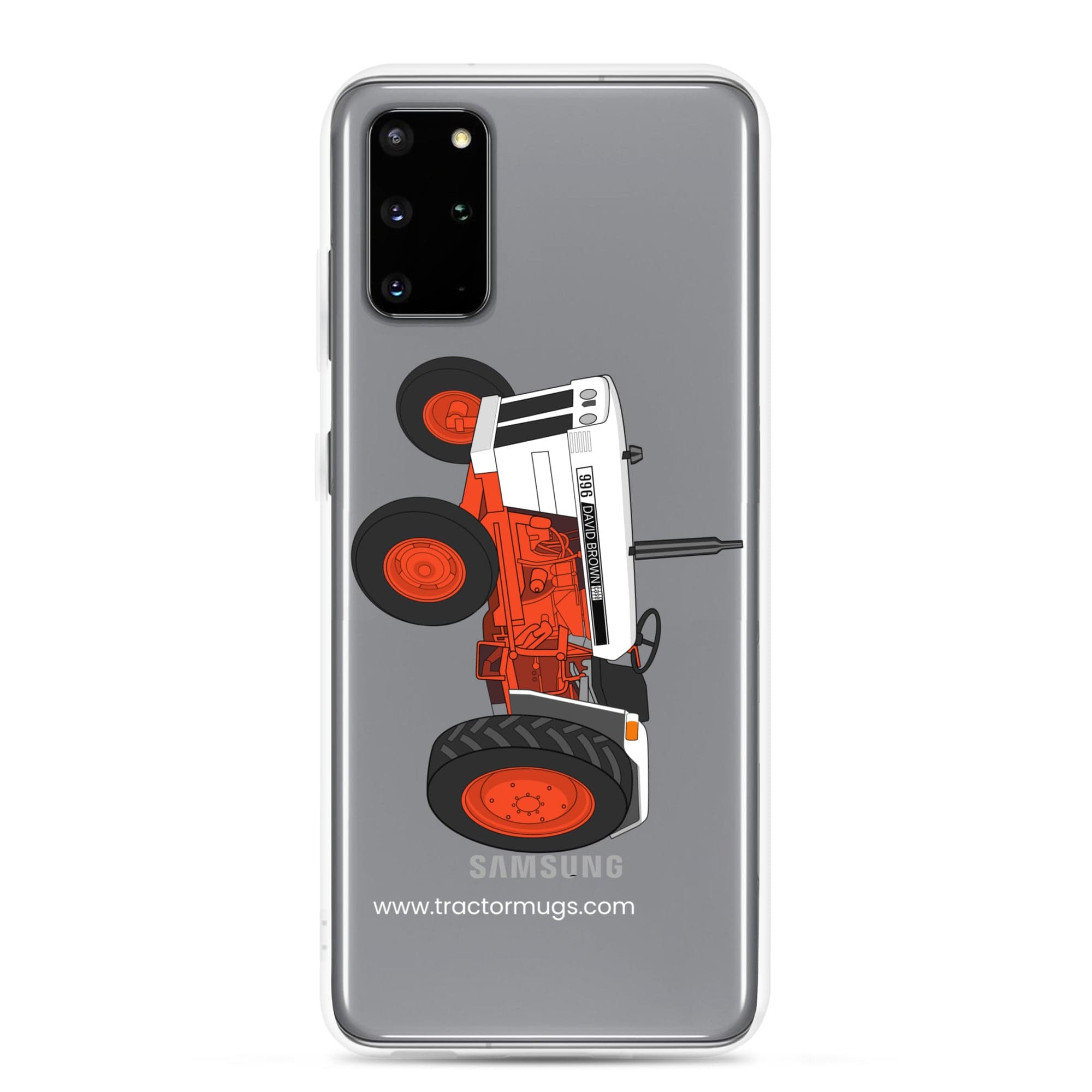 The Tractors Mugs Store Samsung Galaxy S20 Plus Case David Brown 996 (1974) Clear Case for Samsung® Quality Farmers Merch