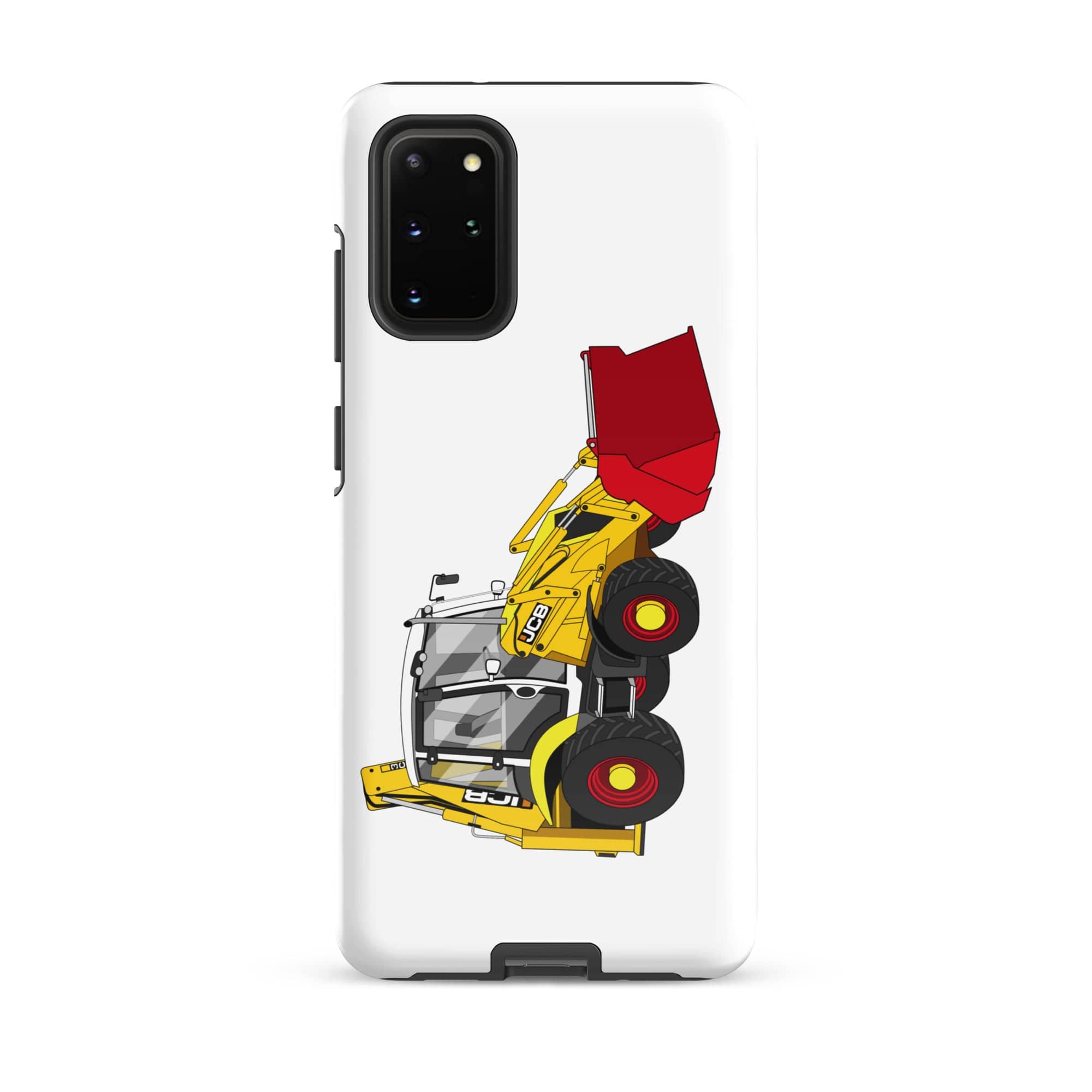 The Tractors Mugs Store Samsung Galaxy S20 Plus JCB 3CX 70th Anniversary Edition Tough case for Samsung® Quality Farmers Merch