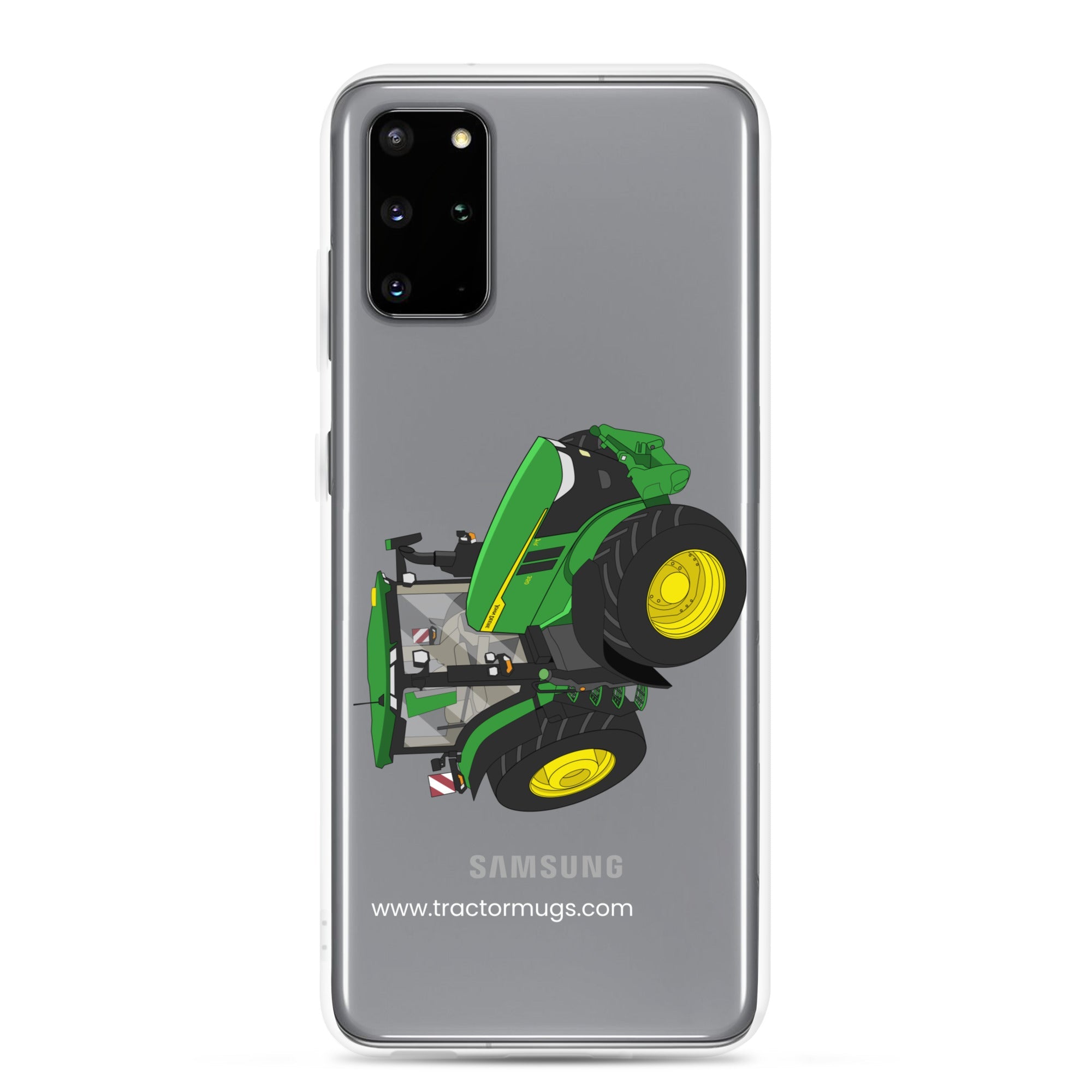 The Tractors Mugs Store Samsung Galaxy S20 Plus John Deere 7R 350 auto powr Clear Case for Samsung® Quality Farmers Merch