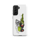 The Tractors Mugs Store Samsung Galaxy S21 Class Jaguar 860 Forage Harvester Tough case for Samsung® Quality Farmers Merch