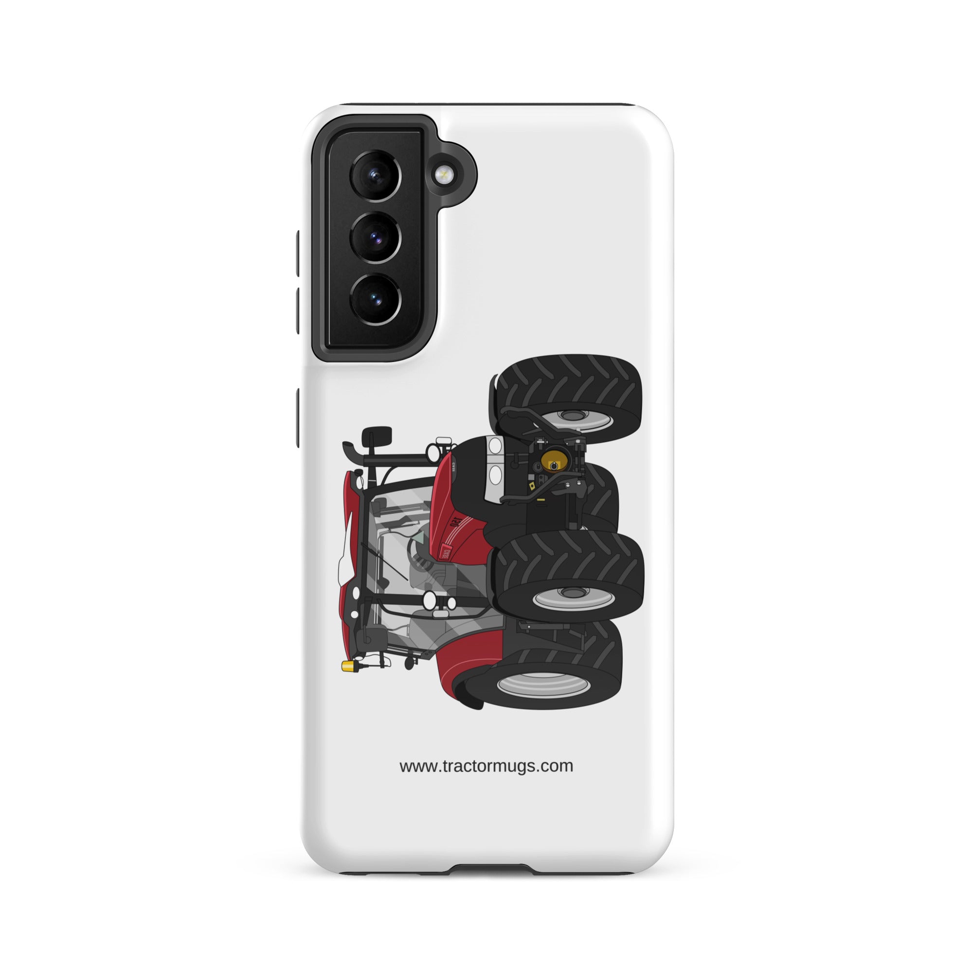 The Tractors Mugs Store Samsung Galaxy S21 FE Case IH Maxxum 150 Activedrive 8 Tough case for Samsung® Quality Farmers Merch