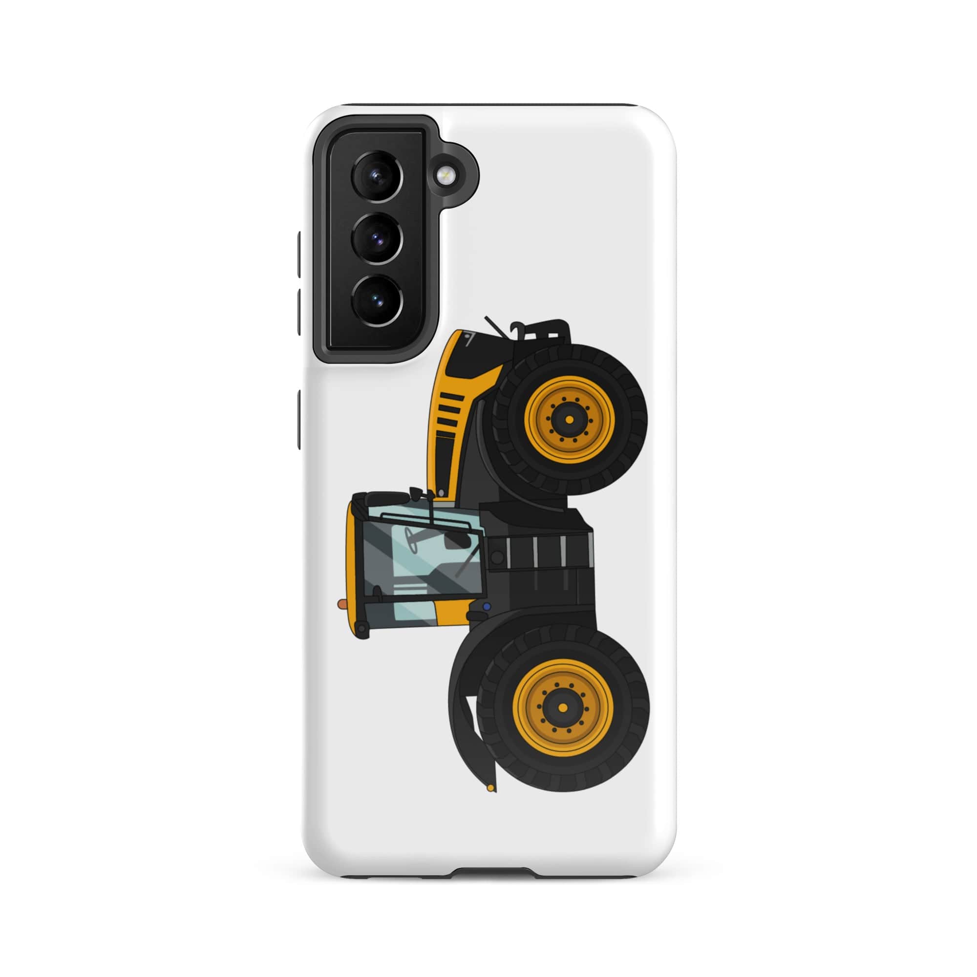 The Tractors Mugs Store Samsung Galaxy S21 FE JCB 8330 Tough case for Samsung® Quality Farmers Merch