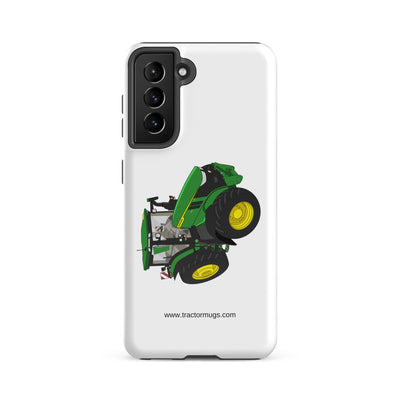 The Tractors Mugs Store Samsung Galaxy S21 FE John Deere 7R 350 auto powr Tough case for Samsung® Quality Farmers Merch