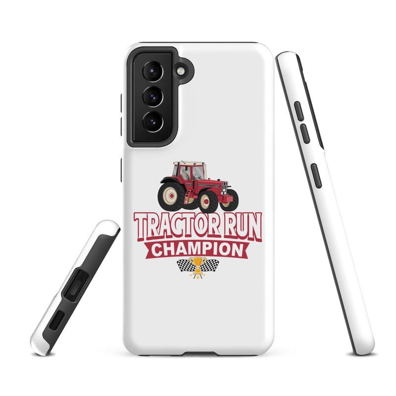 The Tractors Mugs Store Samsung Galaxy S21 FE Tractor Run Champion Tough case for Samsung® Quality Farmers Merch