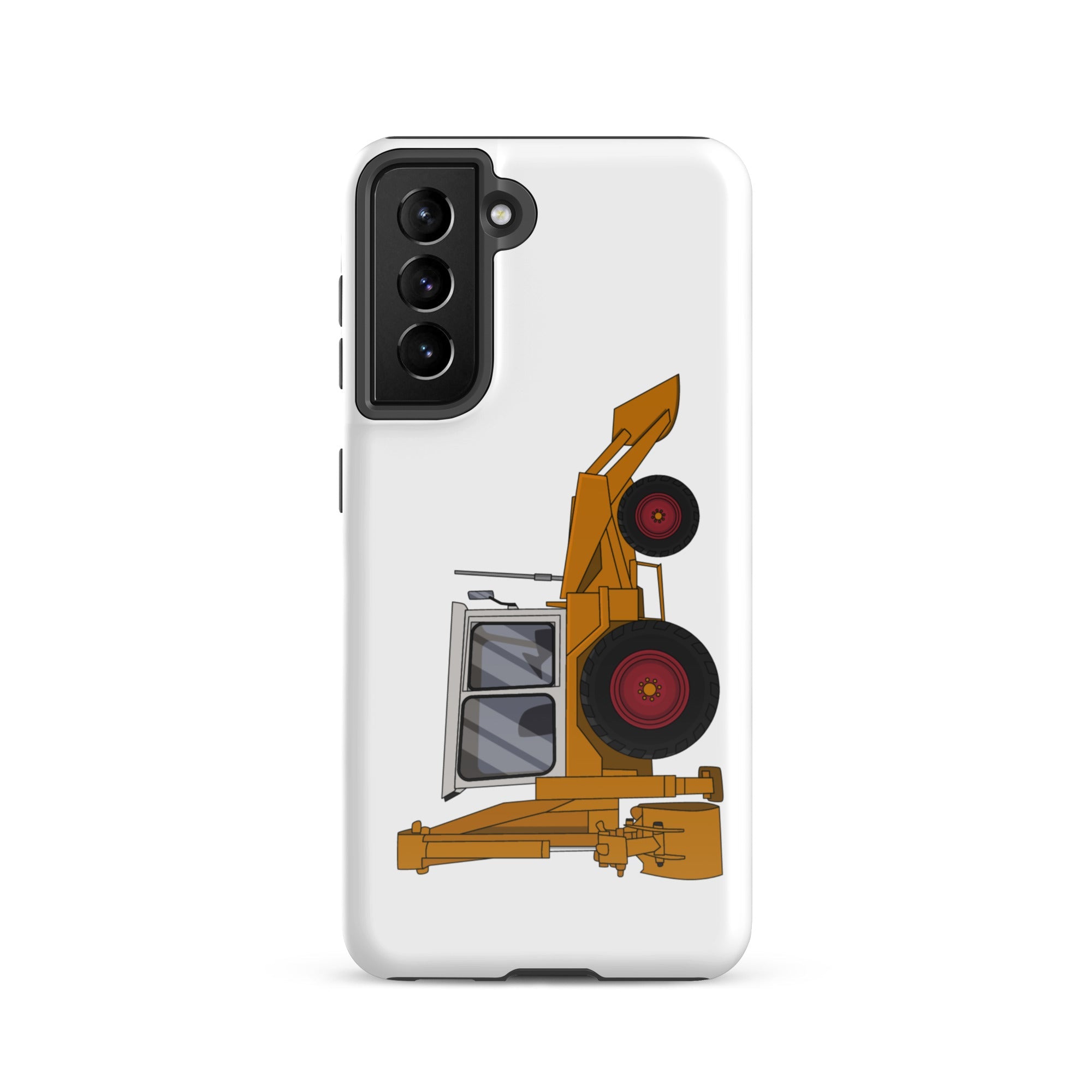 The Tractors Mugs Store Samsung Galaxy S21 JCB 3C Tough case for Samsung® Quality Farmers Merch